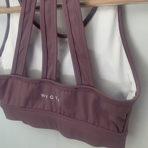 NVGTN Sports Bra Padded Lavender Size Small - Picture 6 of 10